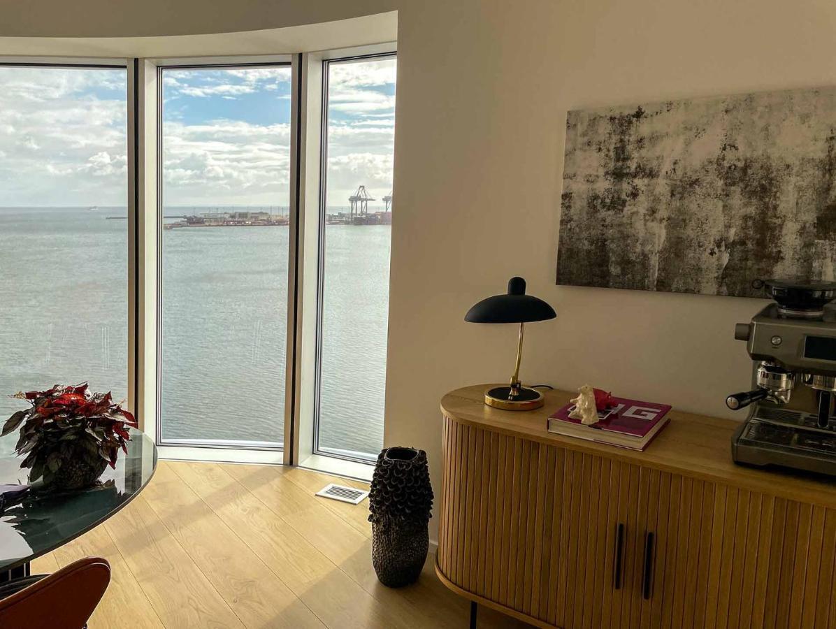 Amazing Sea View Apartment ออร์ฮูช ภายนอก รูปภาพ