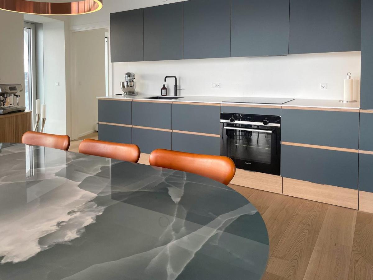 Amazing Sea View Apartment ออร์ฮูช ภายนอก รูปภาพ