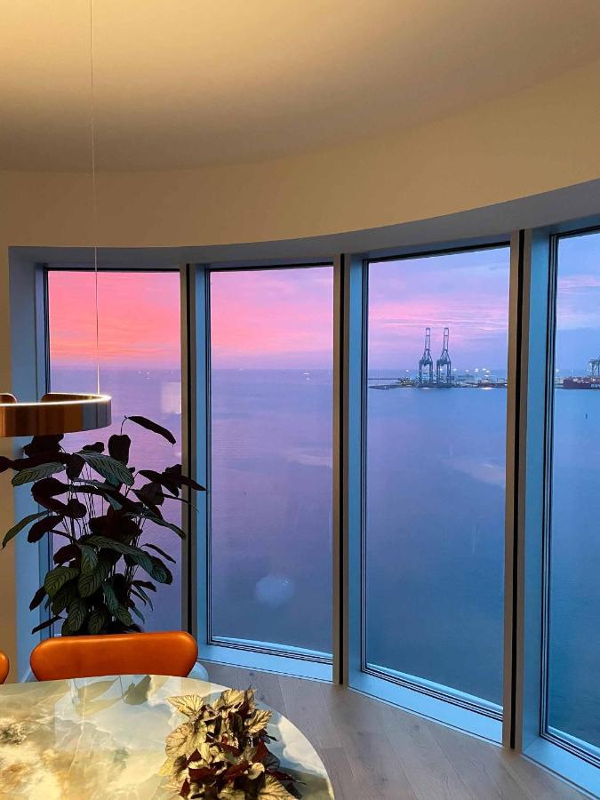 Amazing Sea View Apartment ออร์ฮูช ภายนอก รูปภาพ